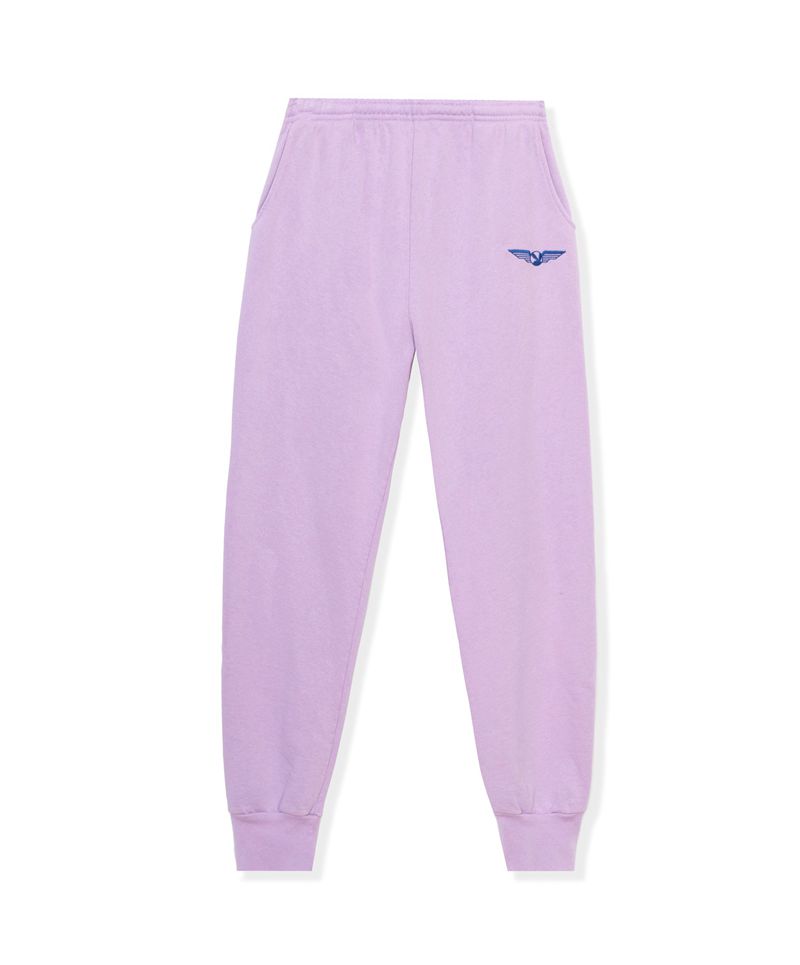 Calça De Moletom Playboy Aviation Wings Jogger Pant Masculino Roxo | SUMIN0931