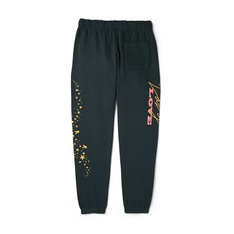 Calça De Moletom Playboy Love Sweatpant Masculino Pretas | QYCVD8763