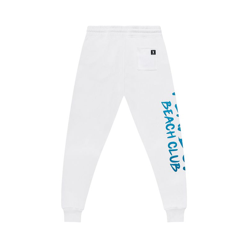 Calça De Moletom Playboy Neon Beach Club Jogger Masculino Pretas | SNYJE9136