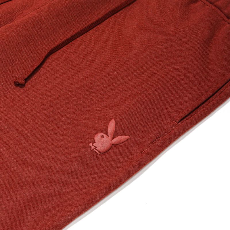 Calça De Moletom Playboy Pacsun Haus Masculino Bordeaux | LEDRF0251