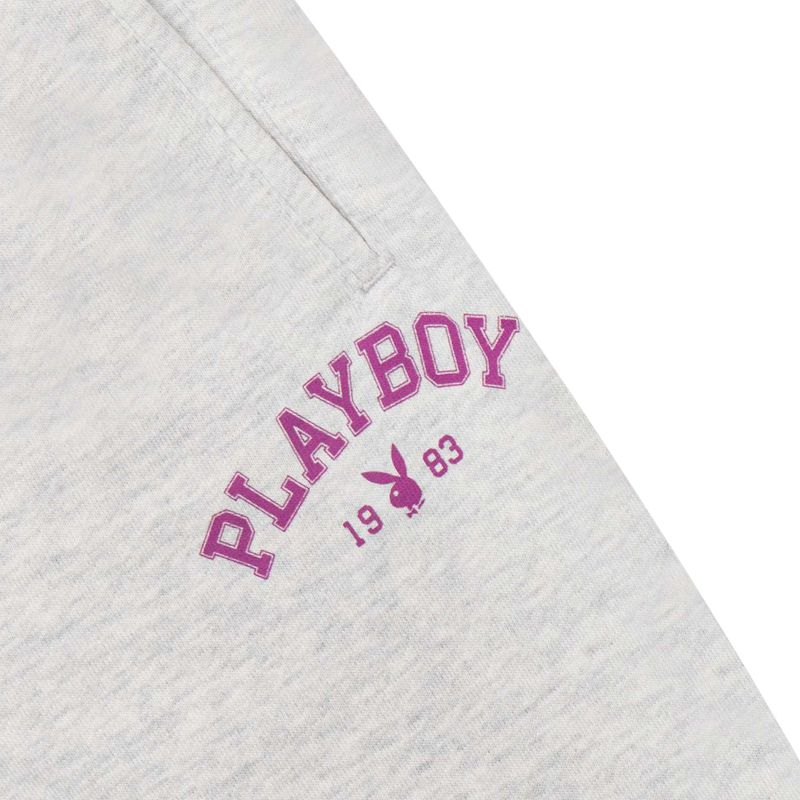 Calças Playboy 1983 Sweats Feminino Cinzentas | QYGER7493