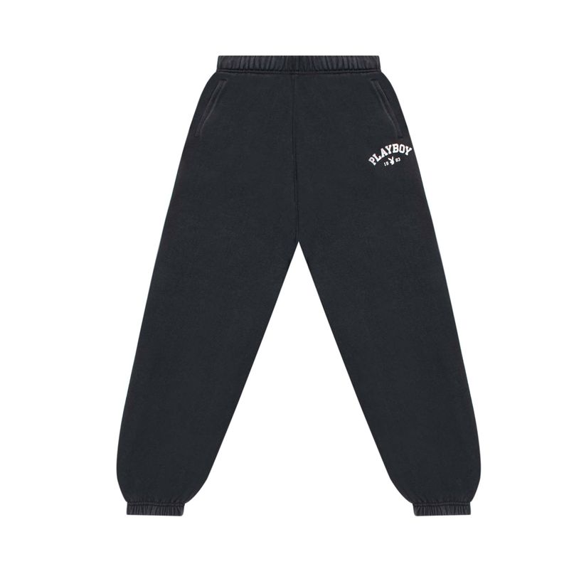 Calças Playboy 1983 Sweats Feminino Cinzentas | QYGER7493