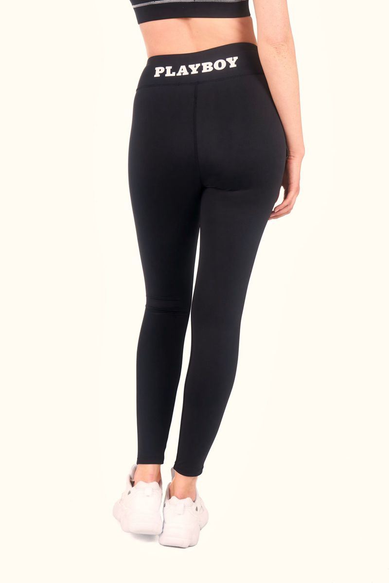 Calças Playboy Active Ruched Waistband Leggings Feminino Cinzentas | HWRBY1293