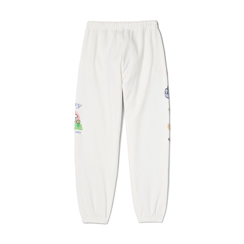 Calças Playboy Beaded Rainbow Sweats Feminino Branco | XDWYQ8720