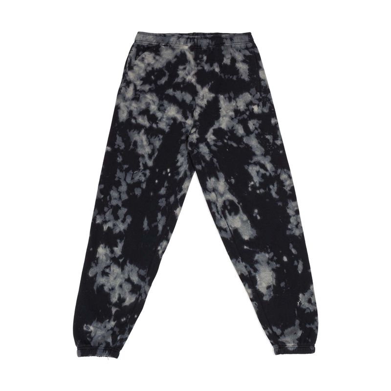 Calças Playboy Bleached Grunge Sweats Feminino Pretas Branco | STKQI8593