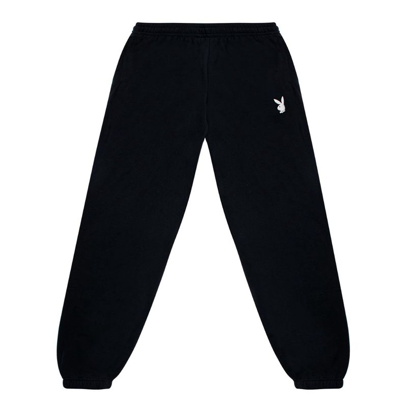 Calças Playboy Classicos Boyfriend Sweats Feminino Rosa | RSJCQ7480