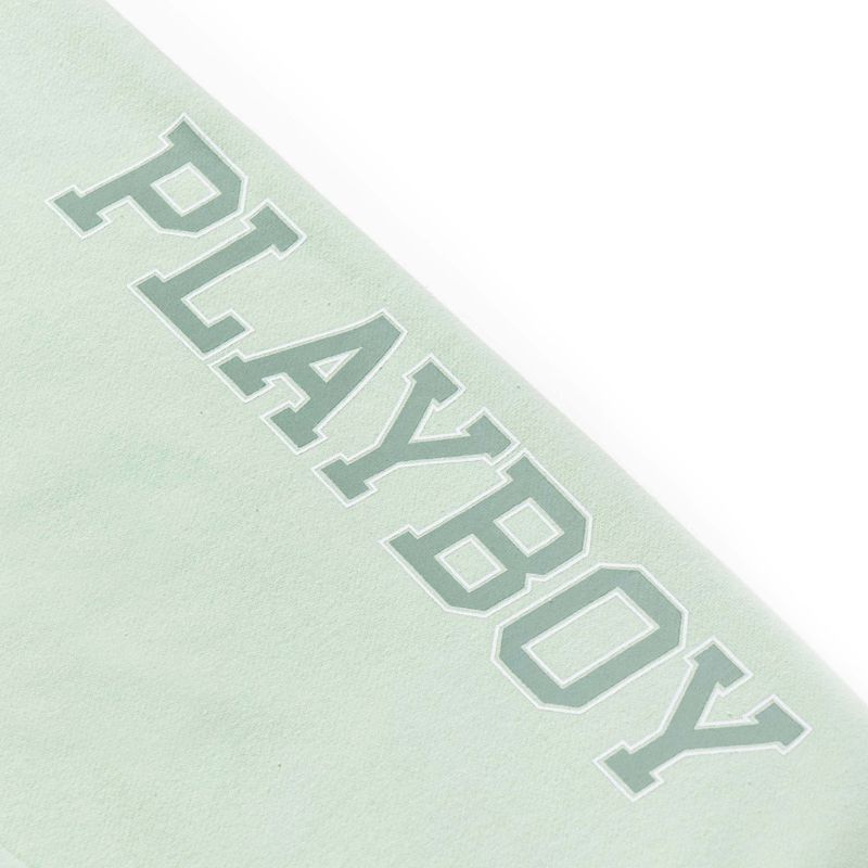 Calças Playboy Classicos Masthead Sweats Feminino Menta Verdes | AJOZB1469