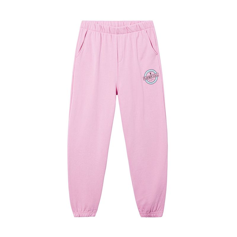 Calças Playboy Everyday Sweats Feminino Rosa | IUCVB4931