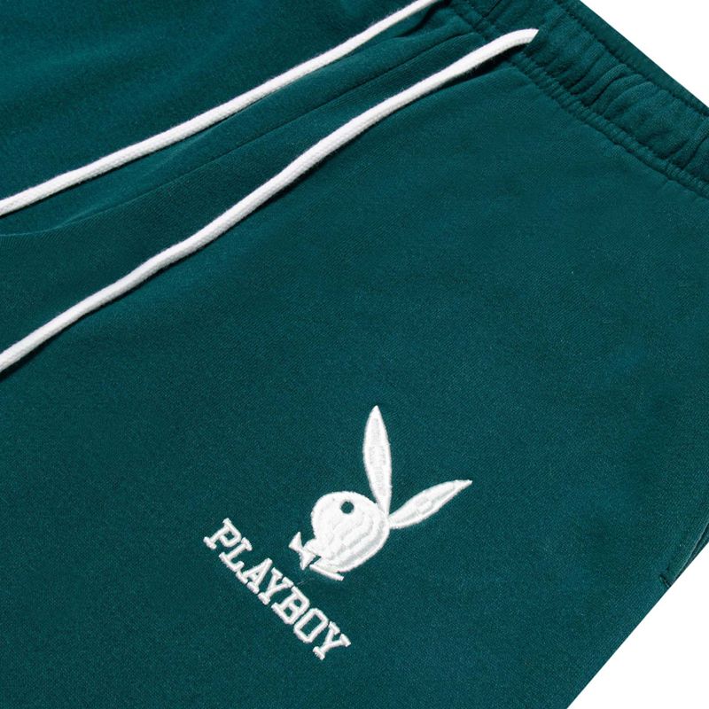 Calças Playboy Graduate Sweats Feminino Verdes | XJNQT1892