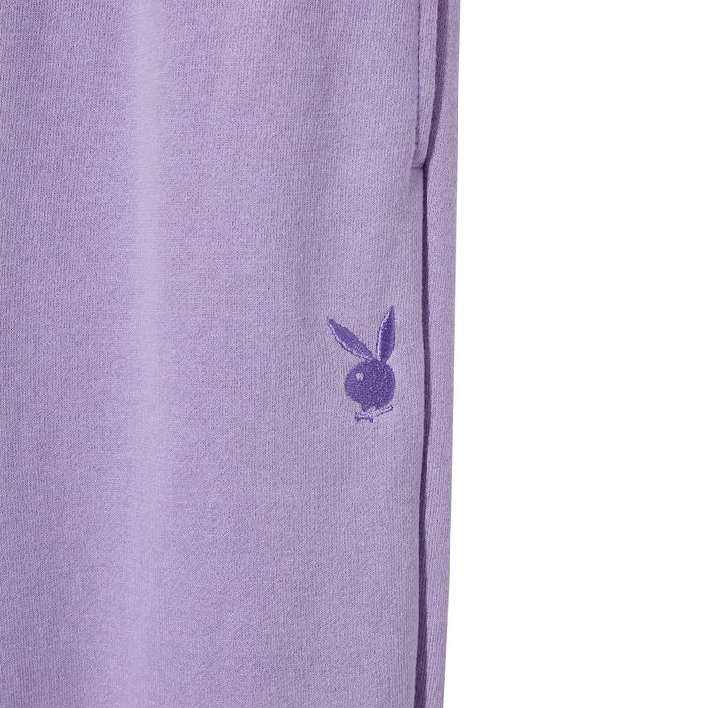 Calças Playboy Purple Masthead Sweat Feminino Roxo | GTHAJ8670