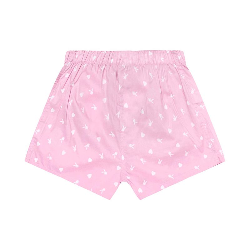 Calções Playboy Bunny Boxers Feminino Pretas | DPYXF5674