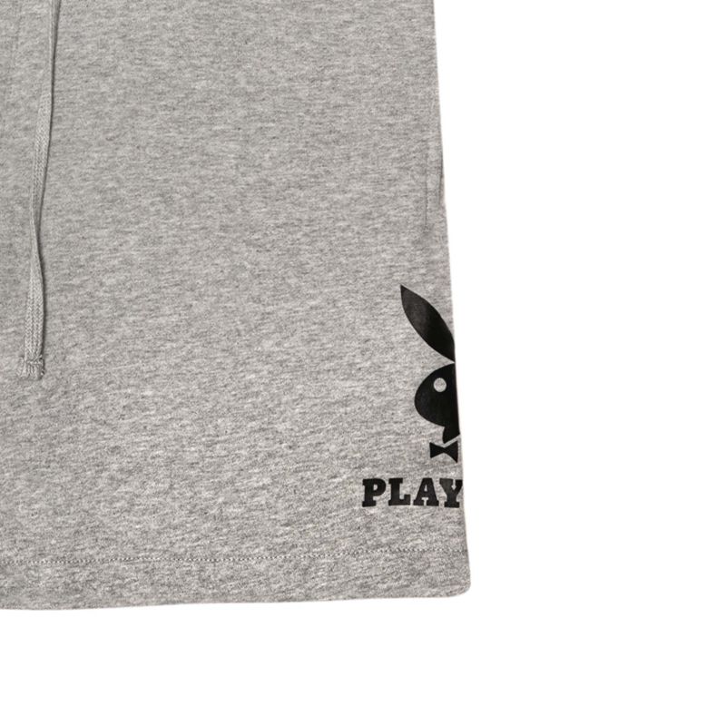 Calções Playboy Double Bunny Sweat Masculino Cinzentas | GMEWQ3604