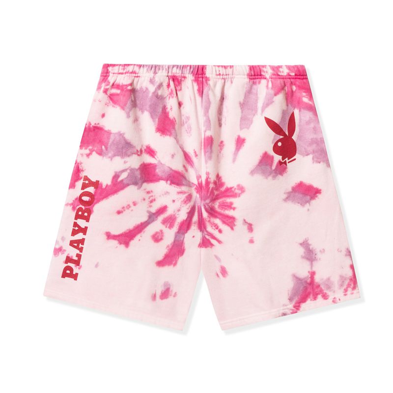 Calções Playboy Playmate Pink Tie Dye Feminino Roxo Branco | IRQEJ7238