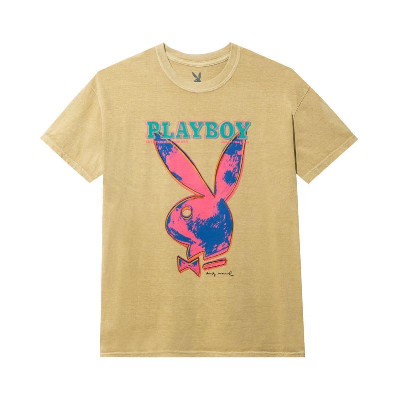 Camisas Playboy January 1986 Playboy Andy Warhol Cover Masculino Marrom | NPRAF5018