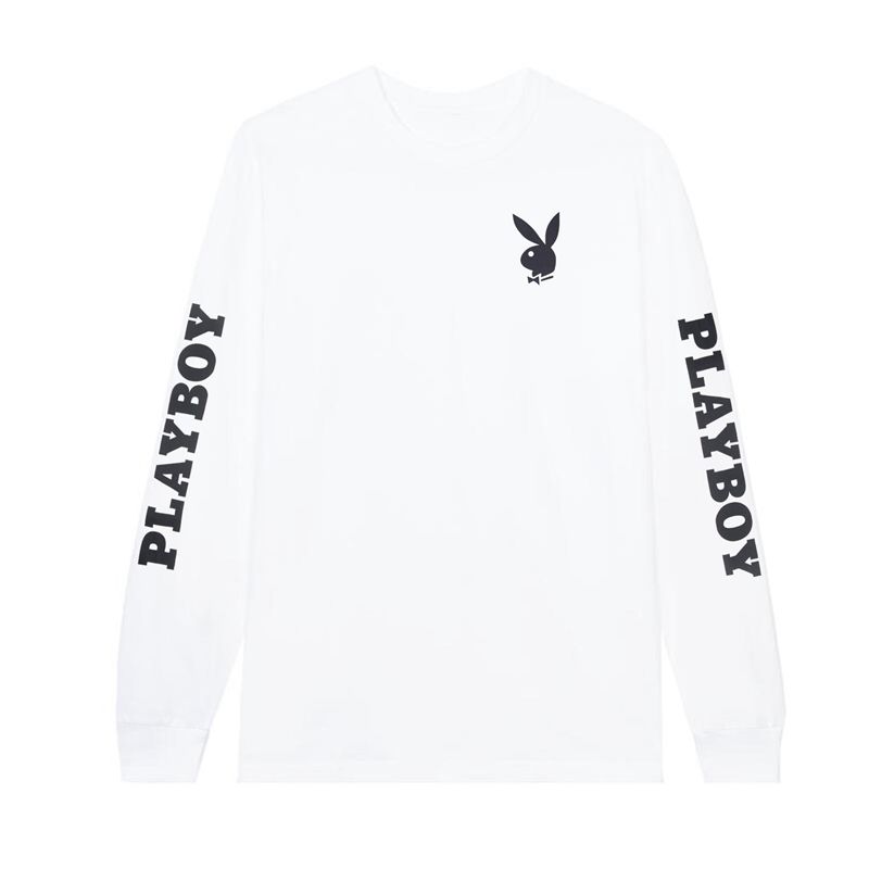 Camisas Playboy Masthead & Rabbit Head Long Sleeve Masculino Pretas | RZFKQ8205