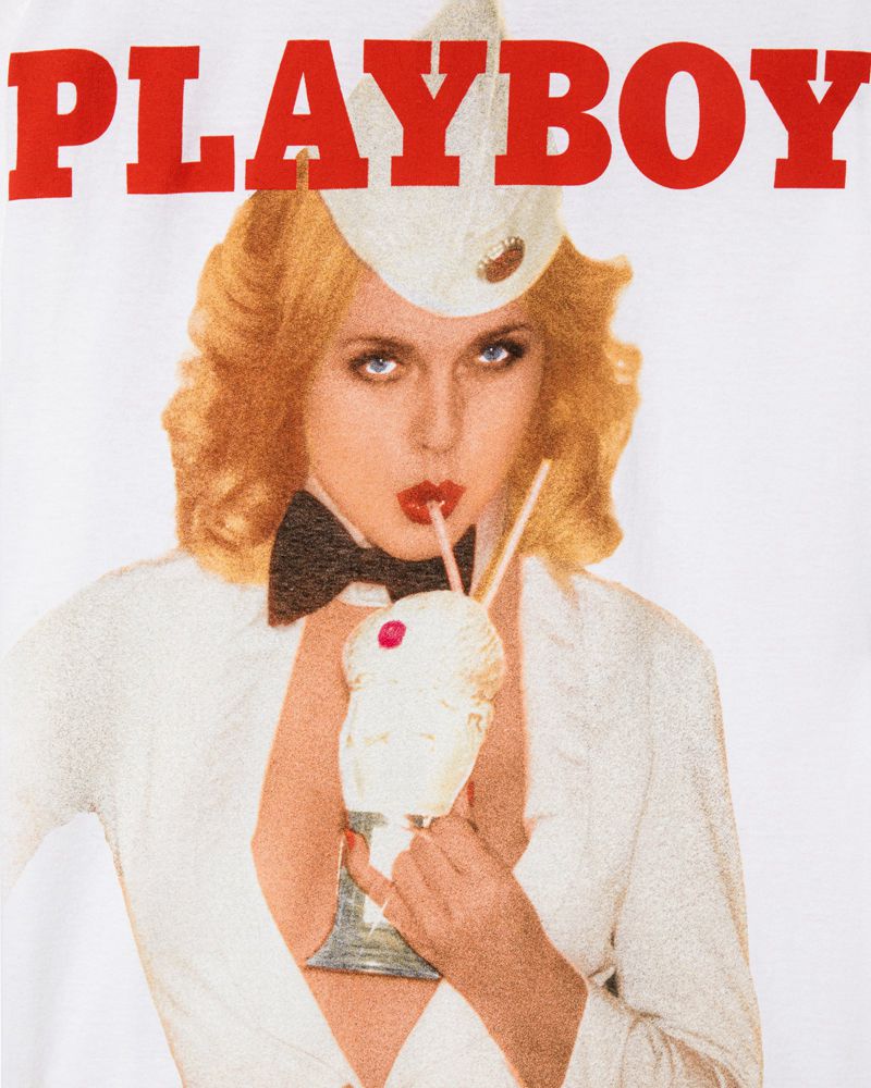 Camisas Playboy May 1977 Cover Masculino Branco | QGYDW3701