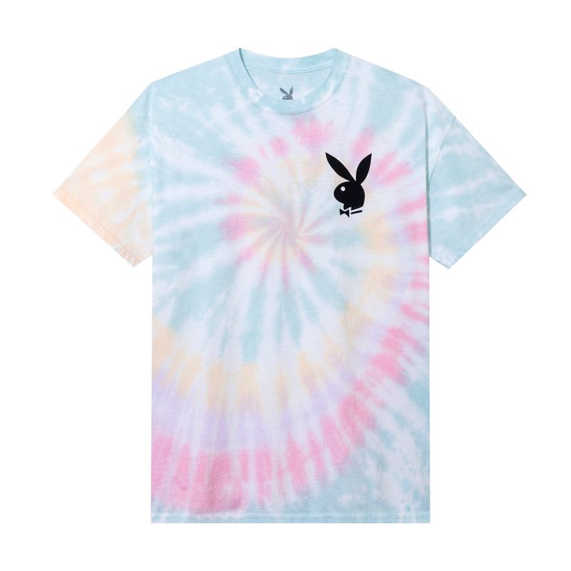 Camisas Playboy Pride Is Good Multi-Tie Dye Masculino Multicoloridas | HKISV0678