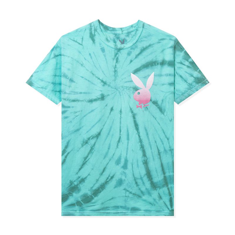 Camisas Playboy Repeating Masthead Masculino Verdes | EQGZI3954