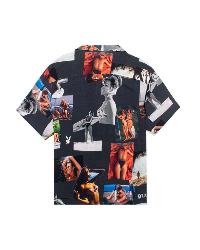 Camisas Playboy Sandbar Button Up Masculino Multicoloridas | UETAL7901