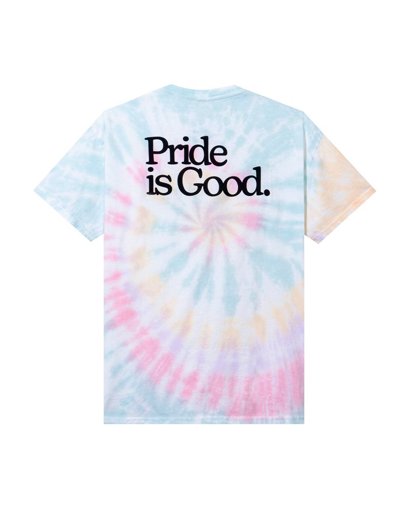 Camiseta Playboy Pride Is Good Multi-Tie Dye Feminino Multicoloridas | ICXDY4096