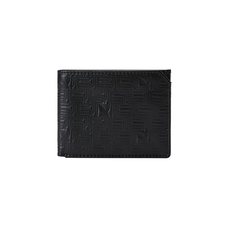 Carteiras Playboy Embossed Slimfold Masculino Pretas | PCRHD2413