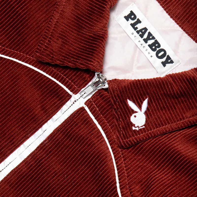 Casaco Playboy High Roller Jacket Masculino Vermelhas Escuro | XFNRB4261