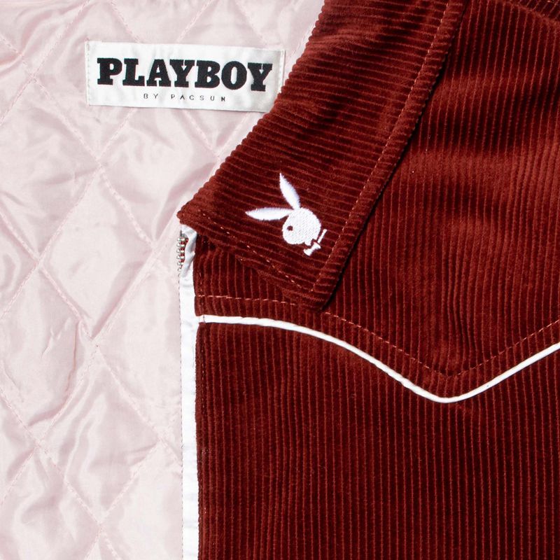 Casaco Playboy High Roller Jacket Masculino Vermelhas Escuro | XFNRB4261