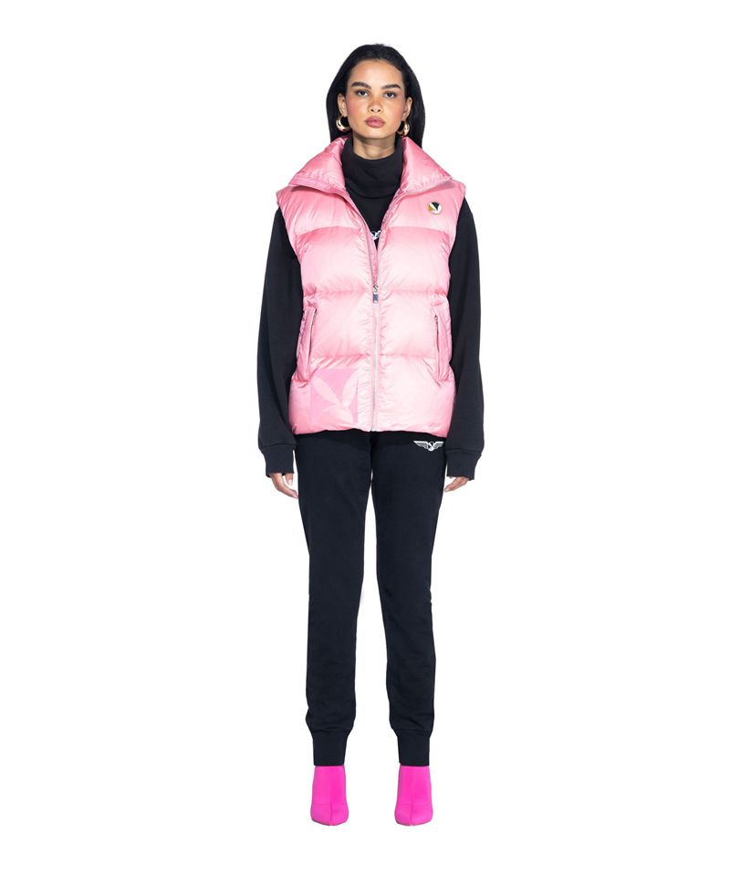 Casaco Playboy N950pb Puffer Vest Feminino Pretas | XOQTM1280