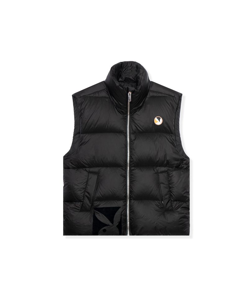 Casaco Playboy N950pb Puffer Vest Masculino Pretas | RSZDH0971