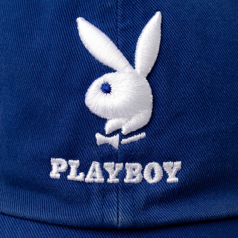 Chapeus Playboy 47 Brand Adjustable Dad Feminino Rosa Branco | HUPMA2068