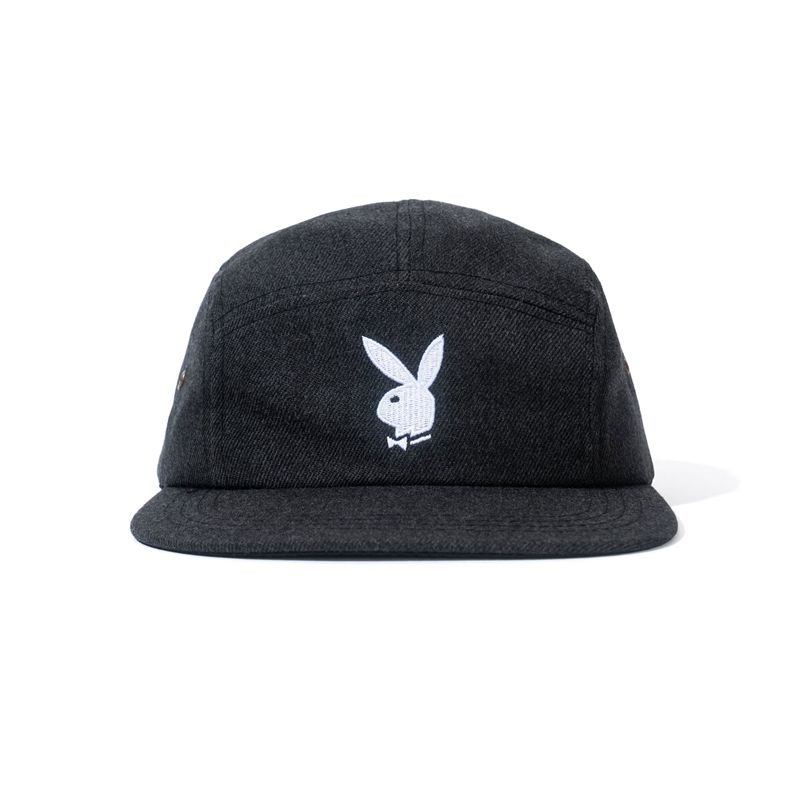 Chapeus Playboy American Twill Unstructured 5 Panel Masculino Cinzentas | OVGWY9236