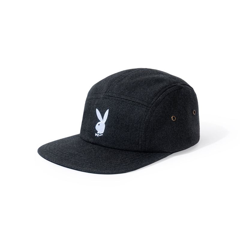 Chapeus Playboy American Twill Unstructured 5 Panel Masculino Cinzentas | OVGWY9236