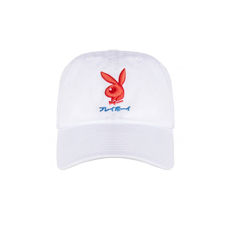 Chapeus Playboy Japanese Rabbit Head Dad Masculino Pretas | FHUGK9248