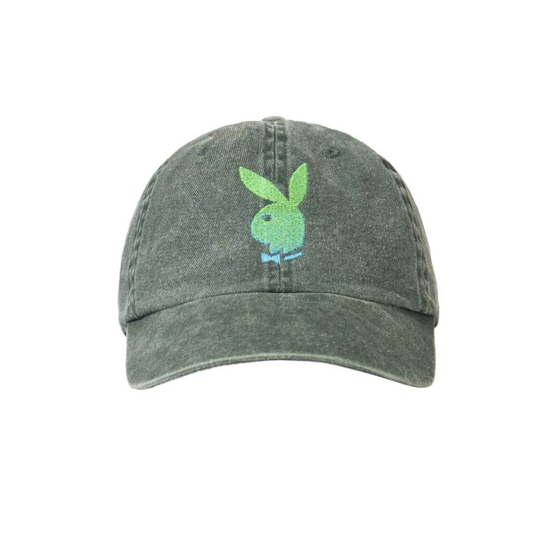 Chapeus Playboy Ombre Rabbit Head Dad Feminino Verdes | RPQMX9137