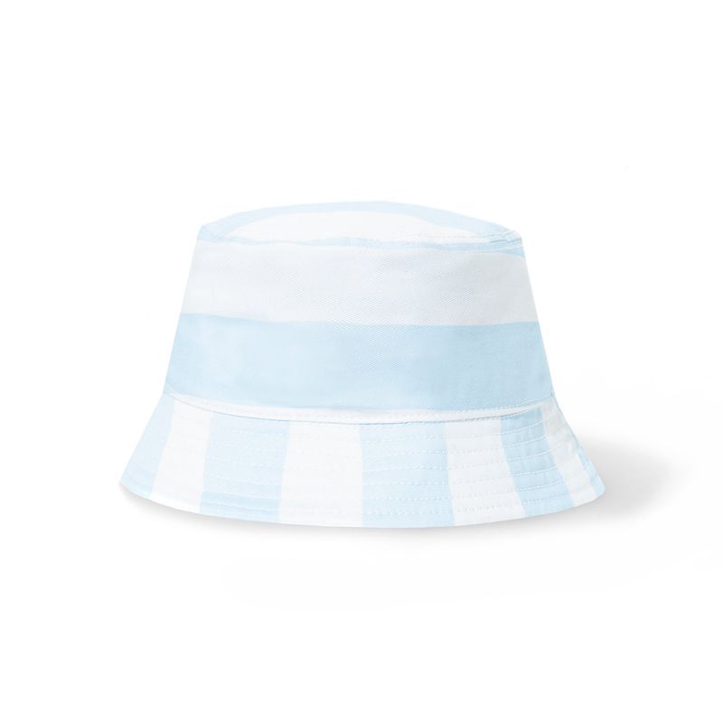 Chapeus Playboy Stripe Vip Club Bucket Feminino Branco Azuis | HQJTG4293