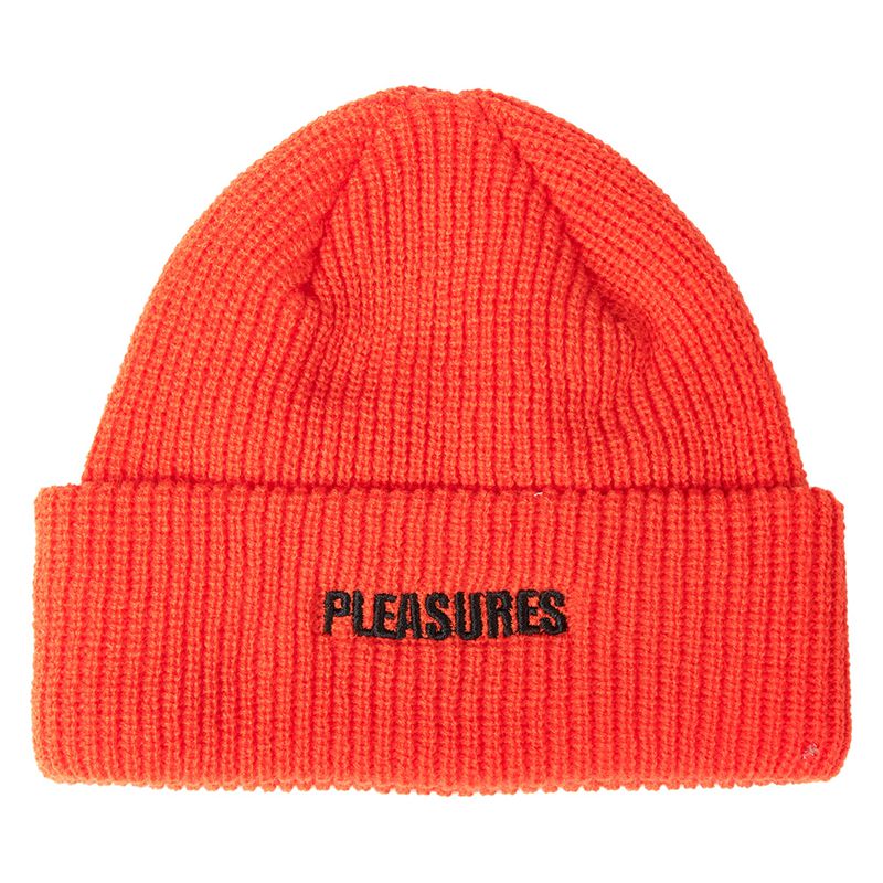 Chapeus Playboy X Pleasures Bunny Beanie Masculino Laranja | NQLCT3528