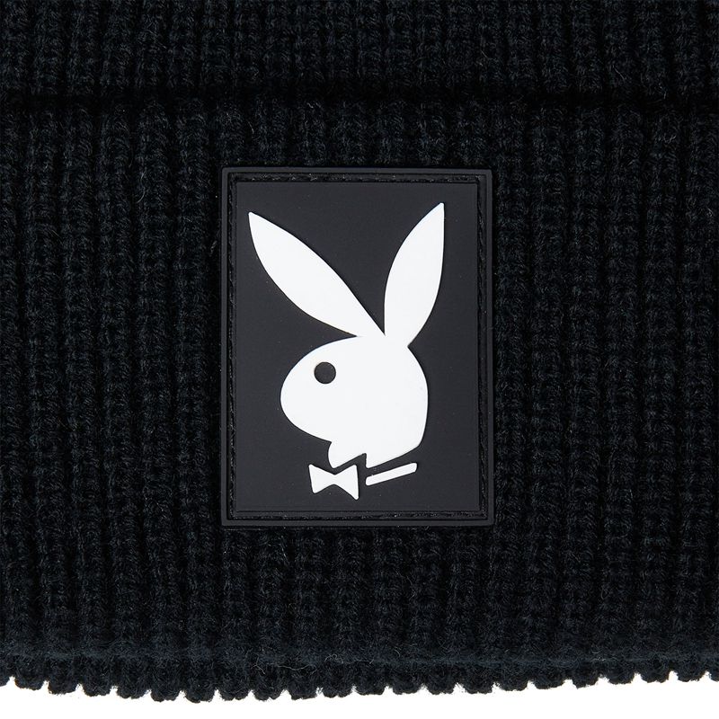 Chapeus Playboy X Pleasures Bunny Beanie Masculino Laranja | NQLCT3528