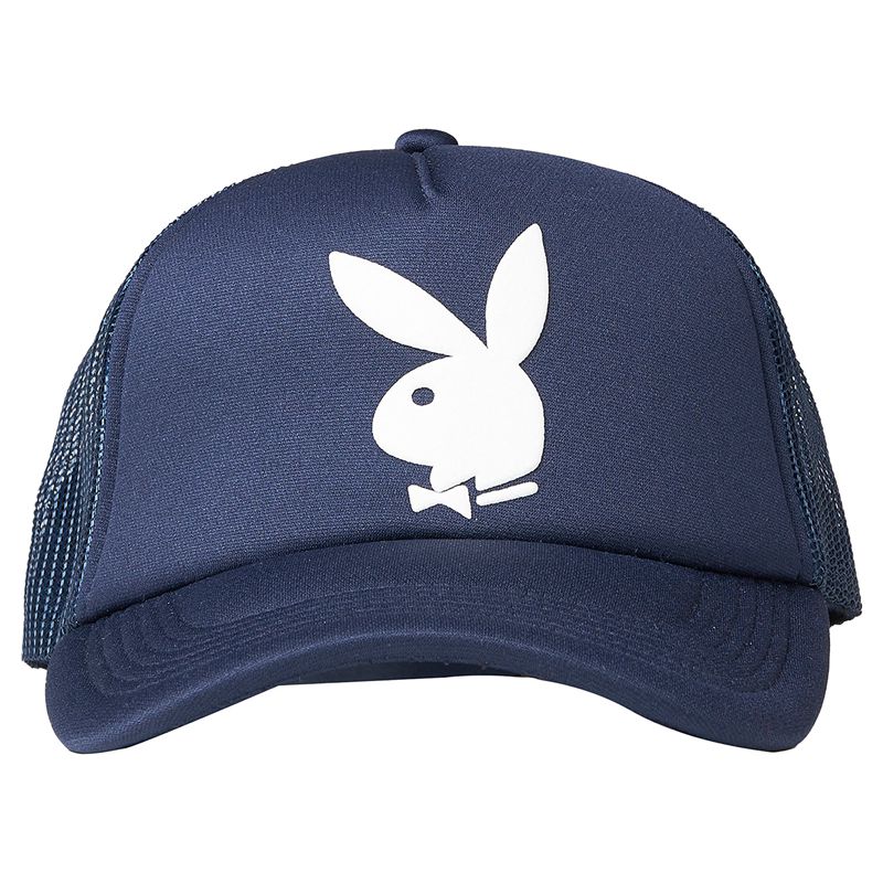 Chapeus Playboy X Pleasures Bunny Trucker Masculino Forest | PIEHG9456