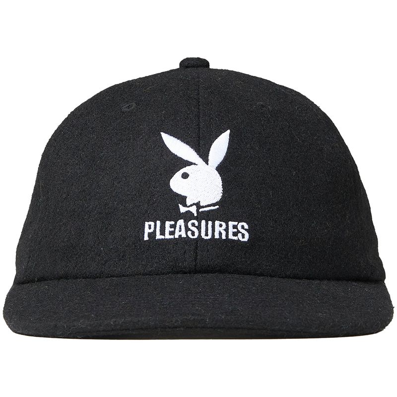 Chapeus Playboy X Pleasures Wool Strapback Masculino Forest | ECLMT5874