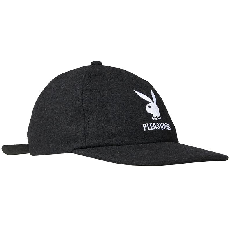 Chapeus Playboy X Pleasures Wool Strapback Masculino Forest | ECLMT5874