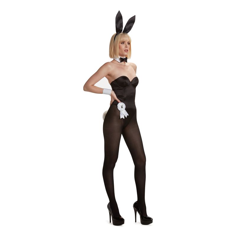 Fato De Coelho Playboy The Official Feminino Pretas | HZGFP6827