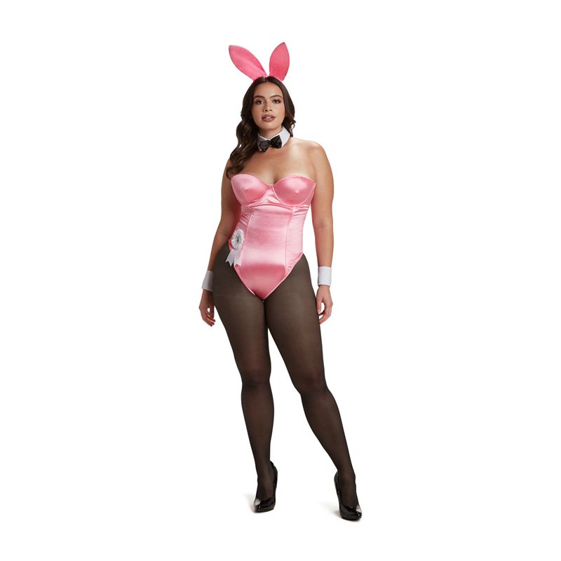 Fato De Coelho Playboy The Official Feminino Rosa | IVARW2317