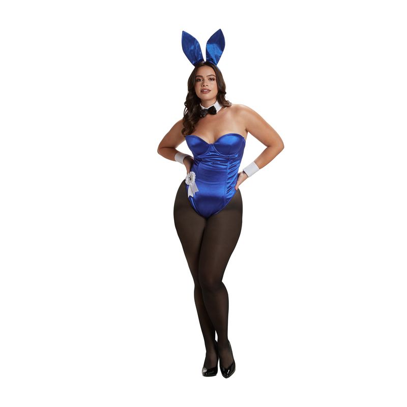 Fato De Coelho Playboy The Official Feminino Azuis | JOMCT6859