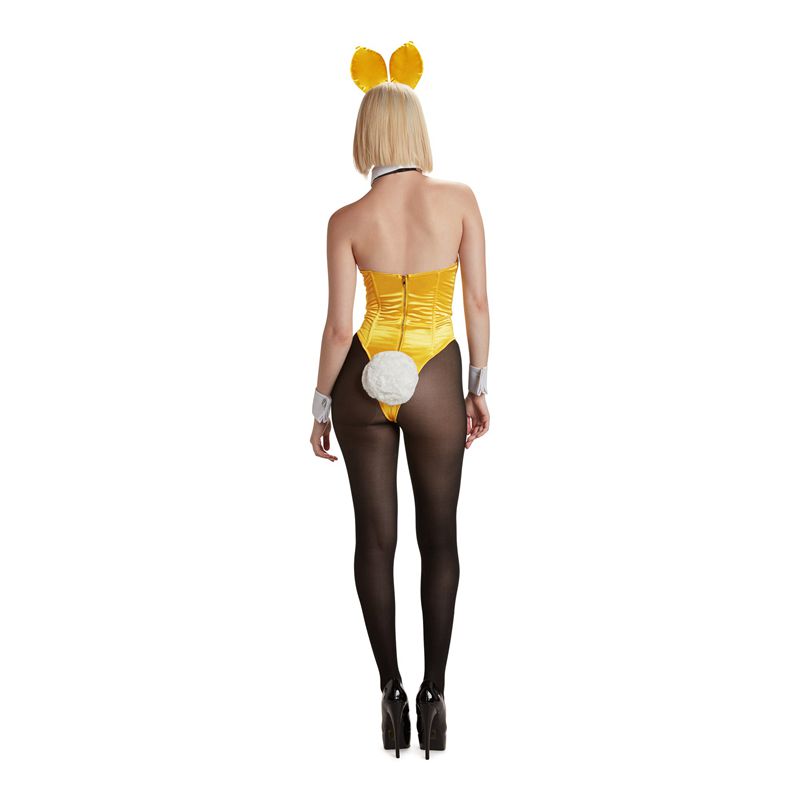 Fato De Coelho Playboy The Official Feminino Amarelas | SXCHY0641