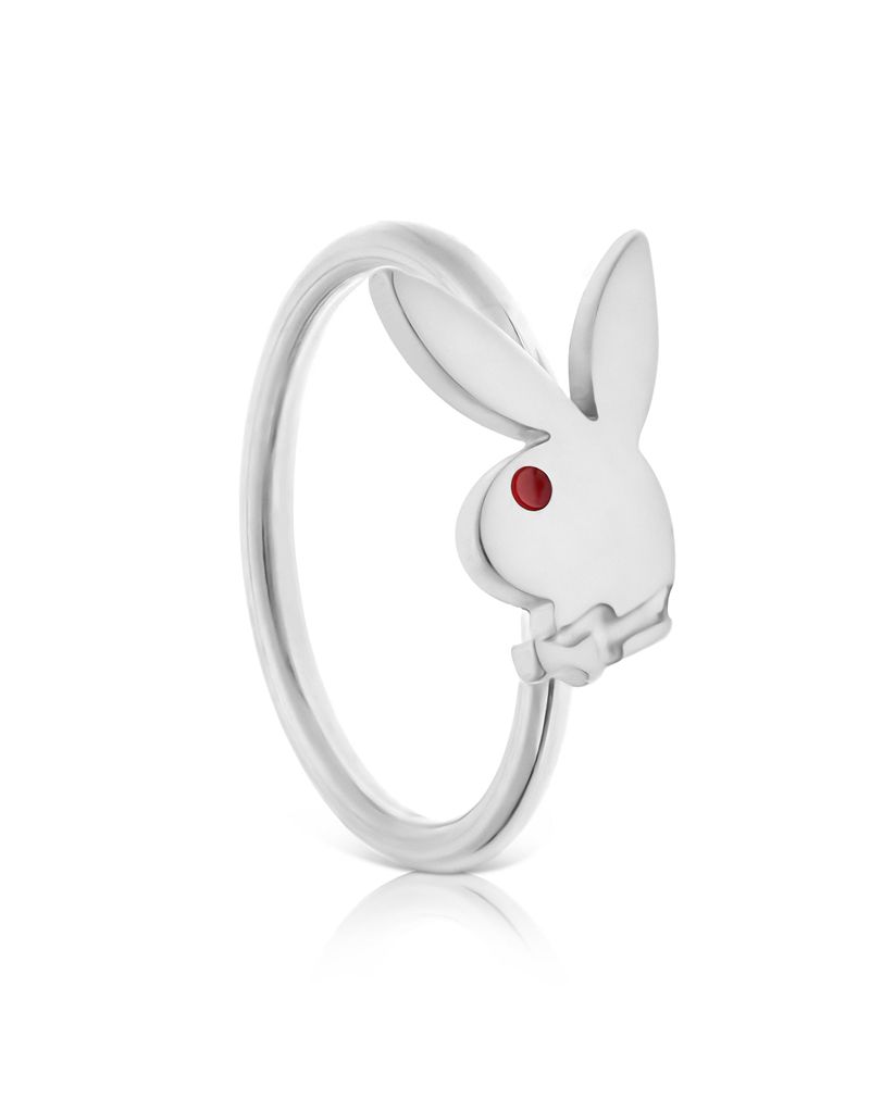 Joalheria Playboy Rabbit Head Nose Ring Feminino Douradas | AZUFJ1508