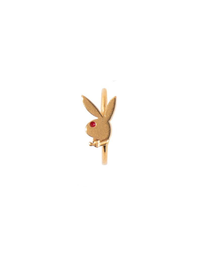 Joalheria Playboy Rabbit Head Nose Ring Feminino Douradas | AZUFJ1508