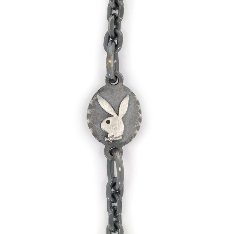 Joalheria Playboy X The Great Frog Souvenir Pendant Masculino Cinzentas | WSUXF4357