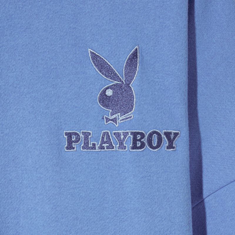 Moletom Com Capuz Playboy Classicos Crewneck Feminino Vermelhas Escuro Verde Oliva | LOGTH3450