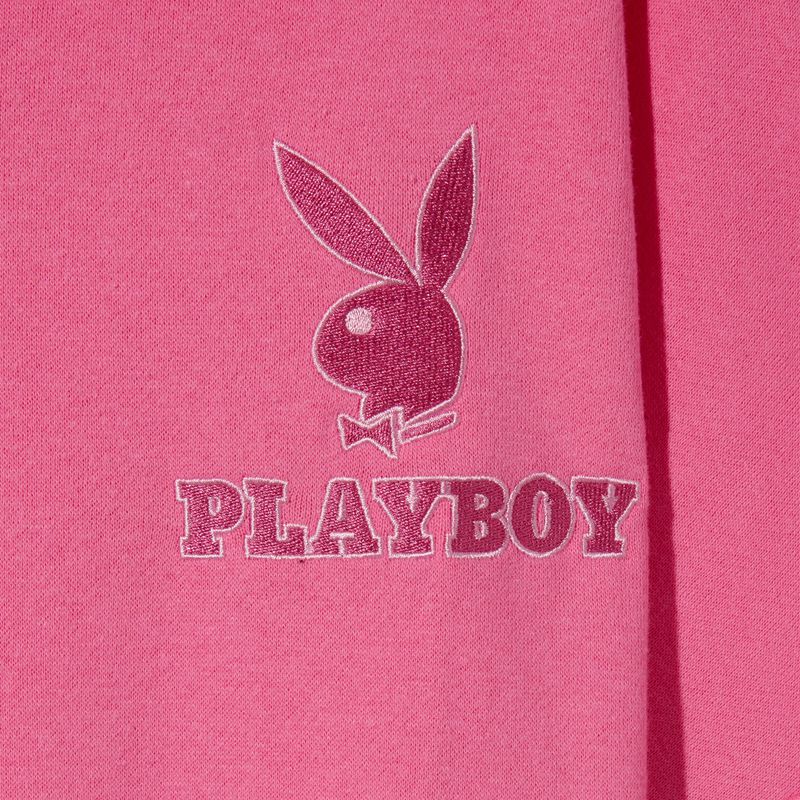 Moletom Com Capuz Playboy Classicos Crewneck Feminino Vermelhas Escuro Verde Oliva | LOGTH3450