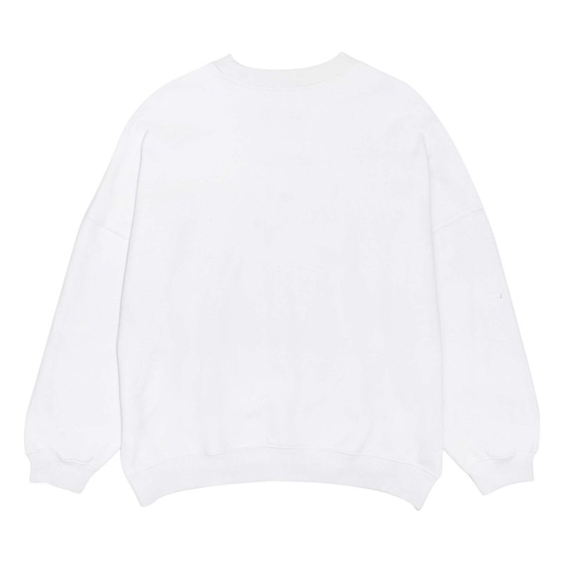 Moletom Com Capuz Playboy Heartbreaker Crewneck Feminino Branco | JYEBM3682